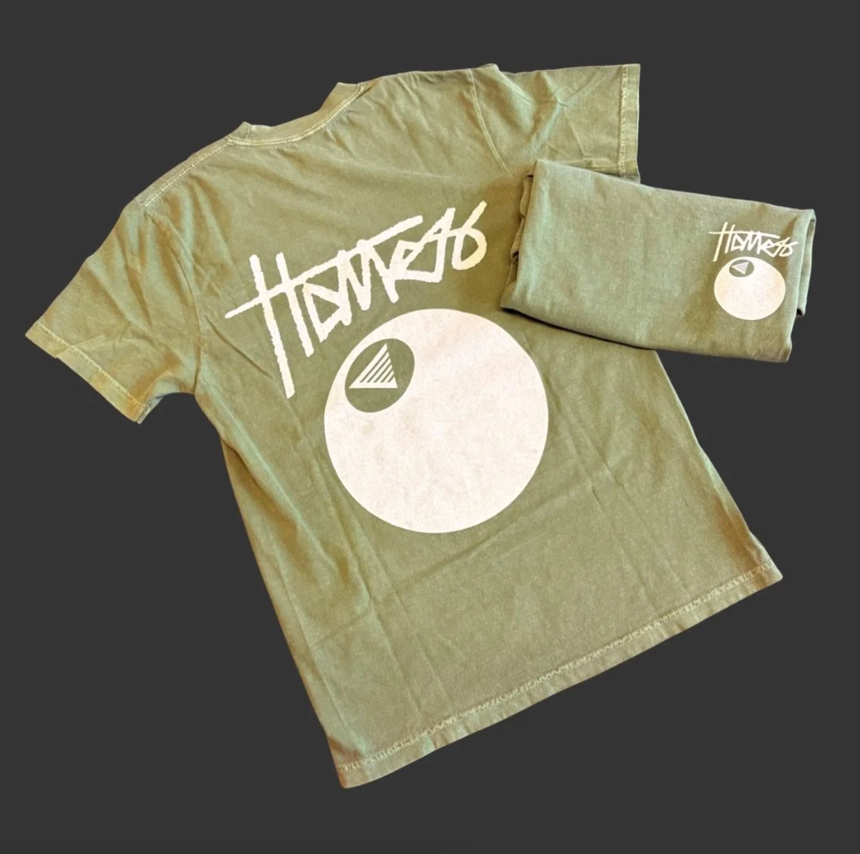 MAGIC 8 BALL SHIRT - SAGE GREEN