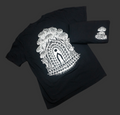 TREE OF LIFE SHIRT - BLACK/WHITE