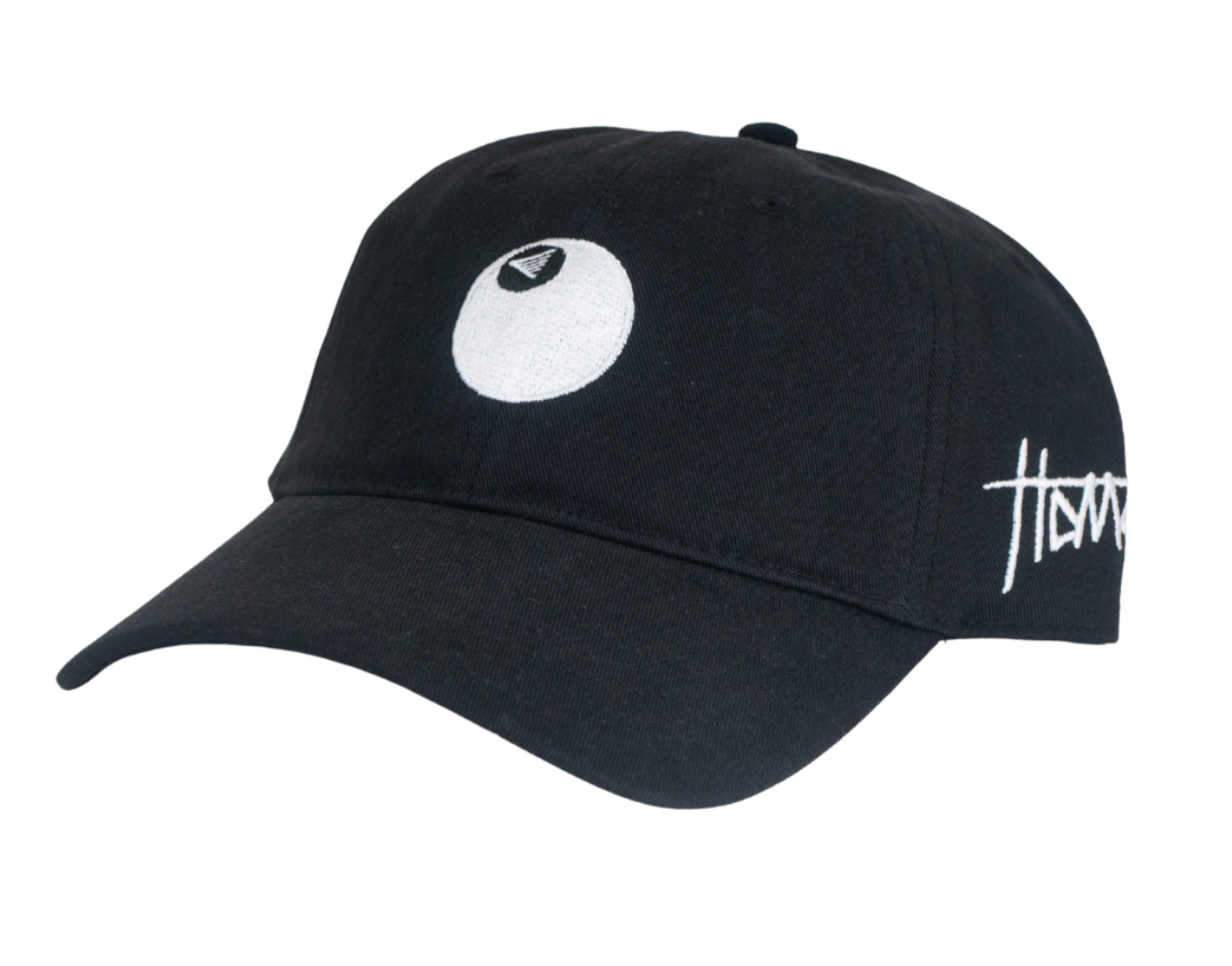 MAGIC 8 BALL HAT - BLACK