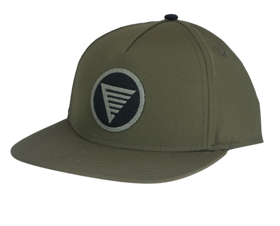 HOMES LOGO HAT - OLIVE GREEN